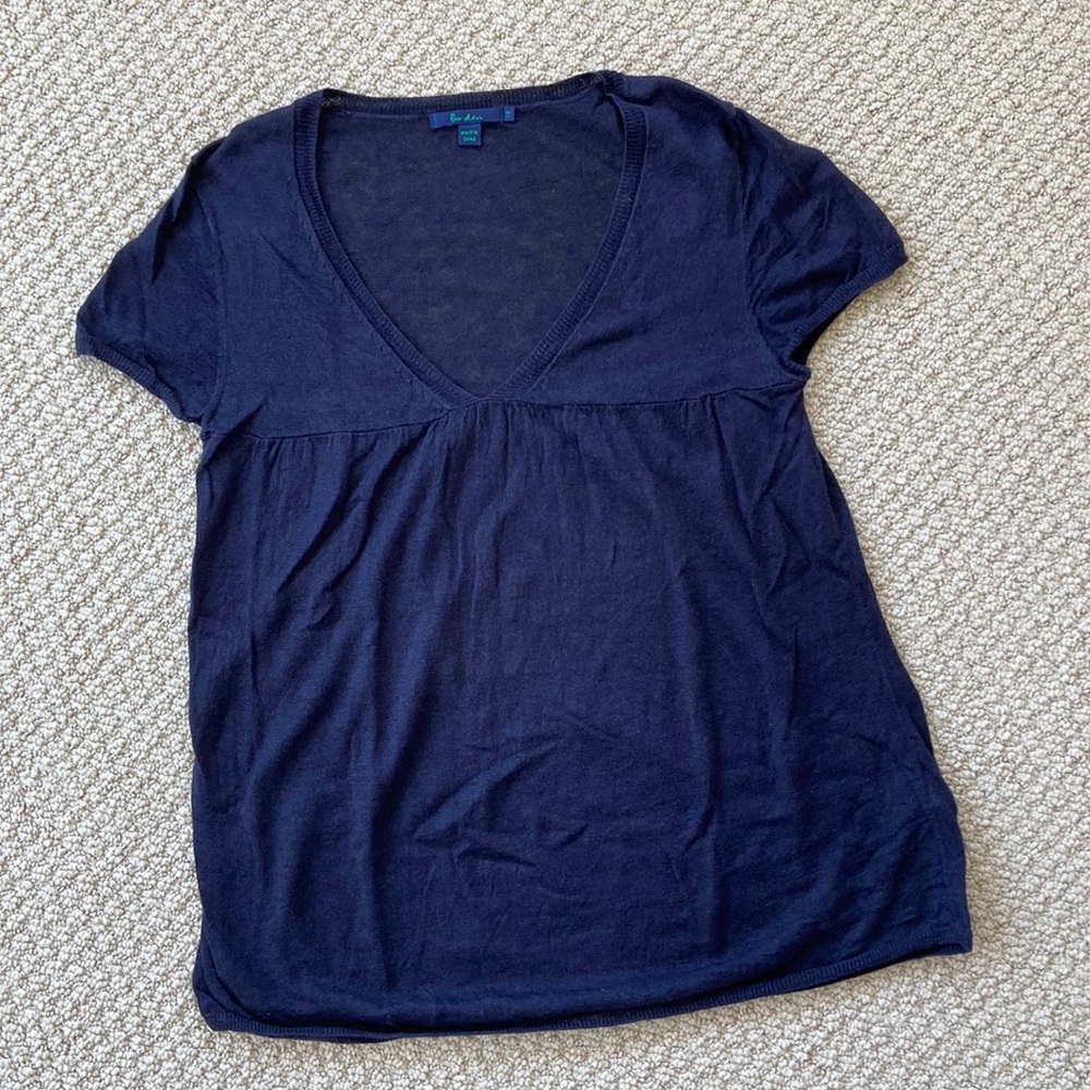 Boden Linen sweater, UK sz. 12